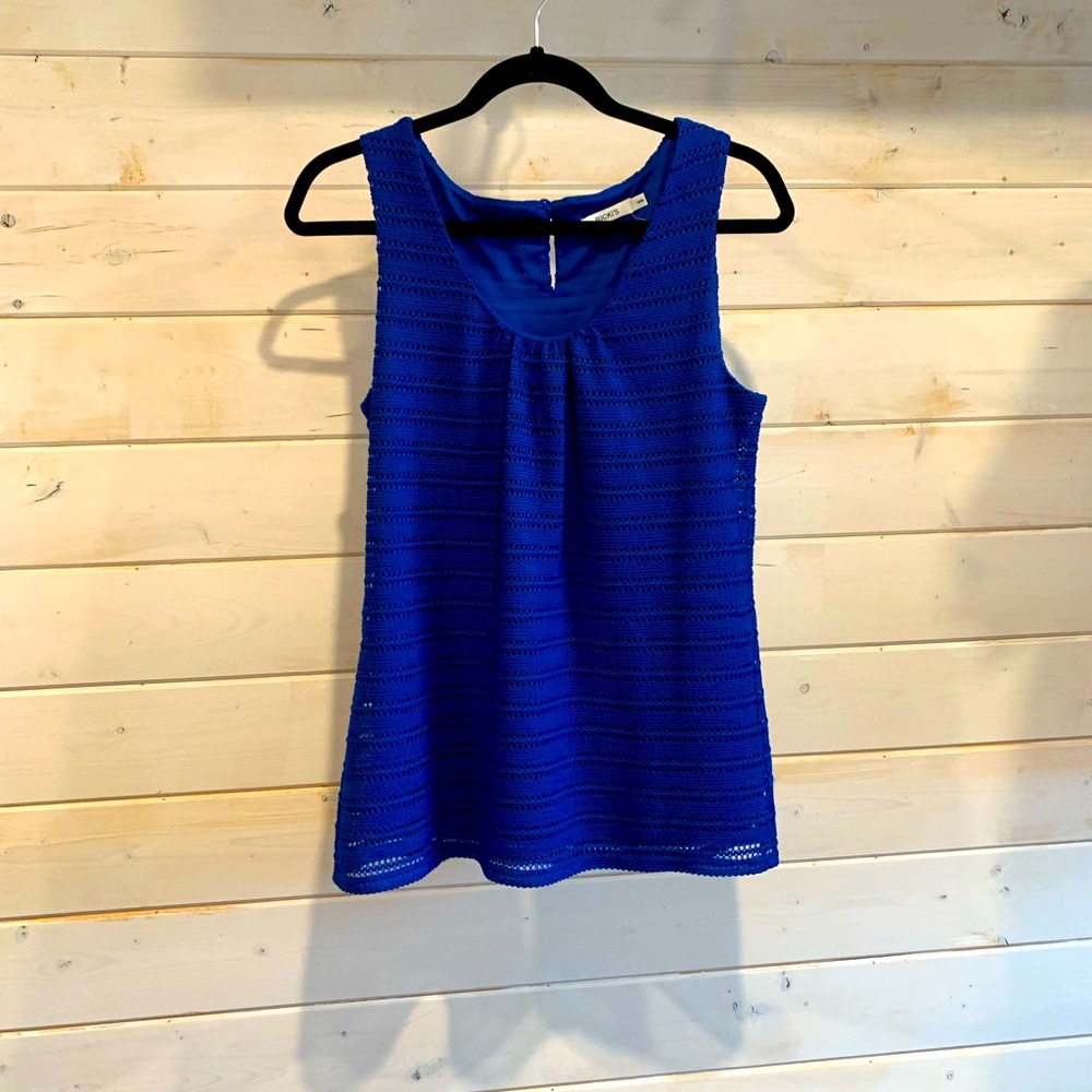 Ricki’s | Royal Blue Crocheted Tank